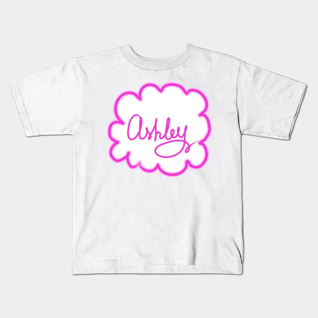 Ashley. Female name. Kids T-Shirt by grafinya